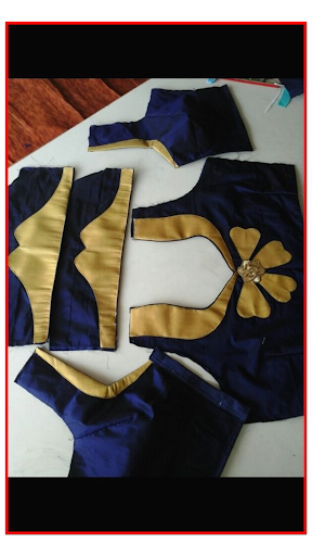 Blouse Neck Stitching Designs Screen 2