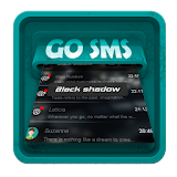 Black shadow SMS Art icon