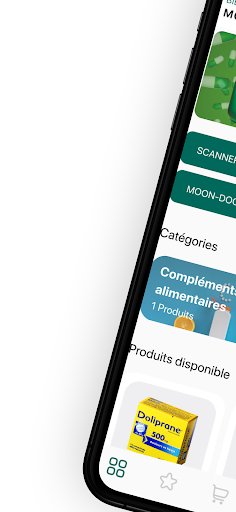 Android application Moon Pharma screenshort
