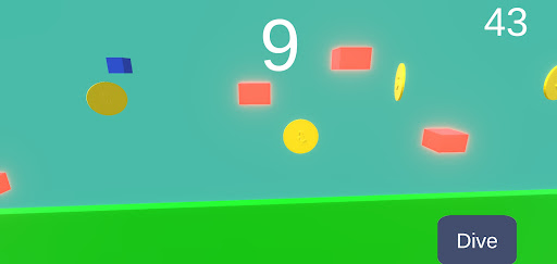 Flying cube Screen 2