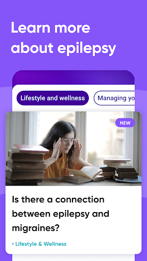 Screenshot of Epsy - for seizures & epilepsy