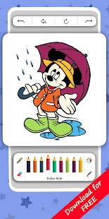 Cute Micke Coloring Book game 1.3 APK + Mod (Free purchase) for Android