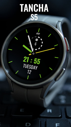 Tancha S5 Hybrid Watch Face Screen 3