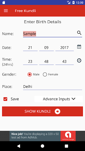 Kundli.Click : Astrology Chart Screen 2