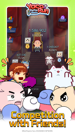 Game screenshot Yaco Run Rhythm - Cat SnackBar apk download