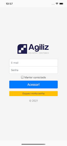 Android application Agiliz Contabilidade screenshort