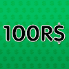100 robux icon