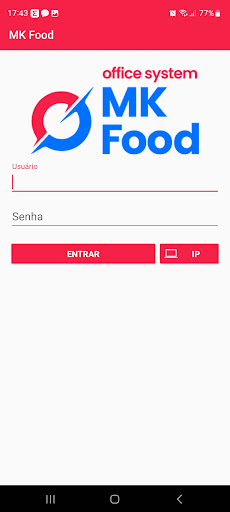 Android application MK Food screenshort