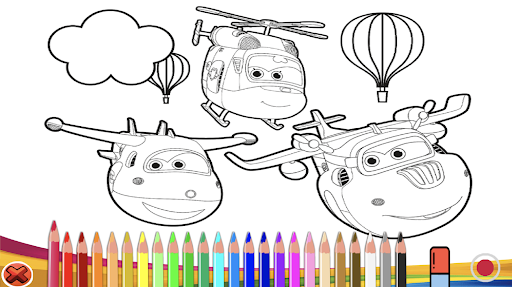 Super Fly Wings Coloring Game Screen 2