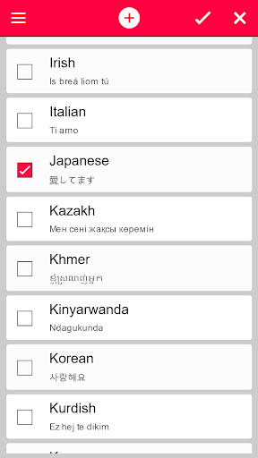 I Love You in 100 languages Screen 3