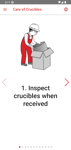 Foseco Crucibles Screen 2