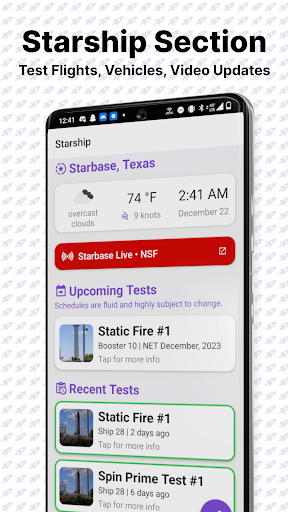 Screenshot of Next Spaceflight