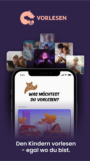 Android application Vorlesen App screenshort