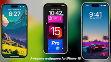 iPhone 15 Pro Launcher, iOS 17のおすすめ画像4