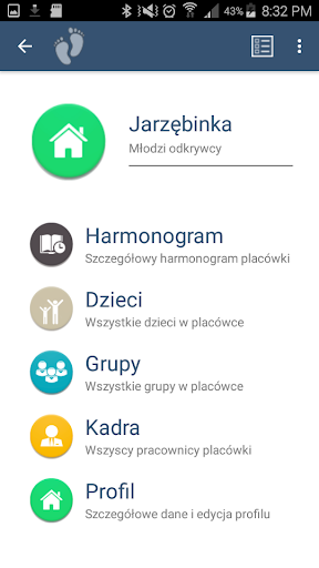 Android application Kidlak screenshort