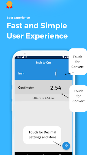 Inch to Cm Converter Screen 2