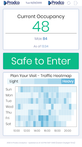 Android application Prodco Live screenshort