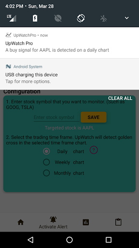 UpWatch - Stock Golden Cross D