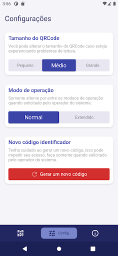 SisControl Code Screen 2