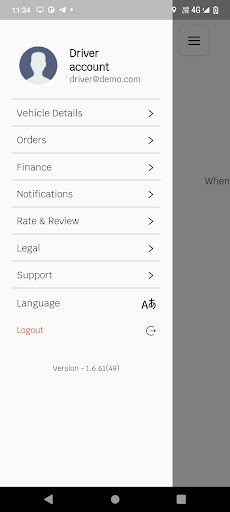 Mi Delivery Driver Screen 3