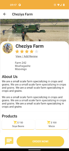 Global Farmers Connect Screen 2