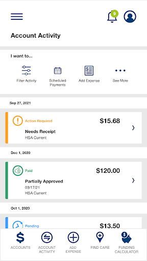 Android application Omnify Benefits screenshort