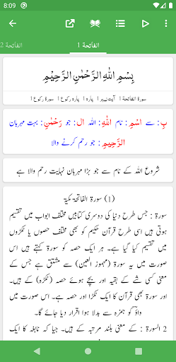 Anwar ul Bayan Lughat ul Quran Screen 2