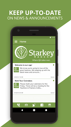 Android application Starkey Ranch screenshort