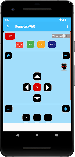 Remote Control for X96Q Screen 2