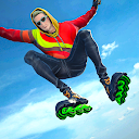 Sky Roller Skate Stunt Game