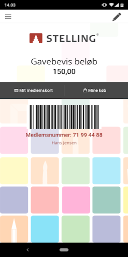 Stelling Kundeklub Screen 2