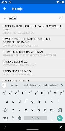 Poslovni Imenik Screen 2
