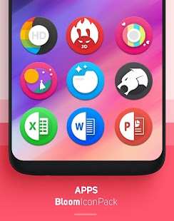 Bloom Icon Pack Captura de pantalla