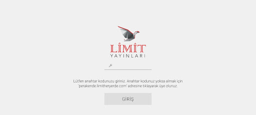 Android application Limit Mobil Kütüphane screenshort