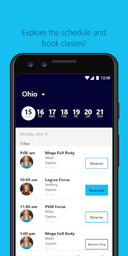 Mega Corps Fitness Screen 3