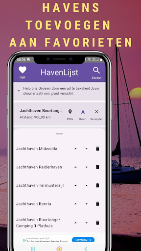HavenLijst Screen 3
