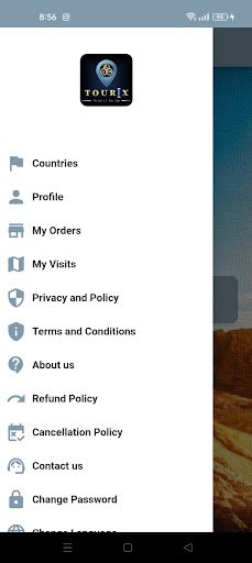 Tourix Screen 2