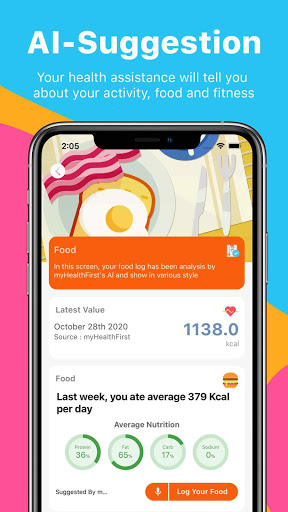 myHealthFirst Screen 2