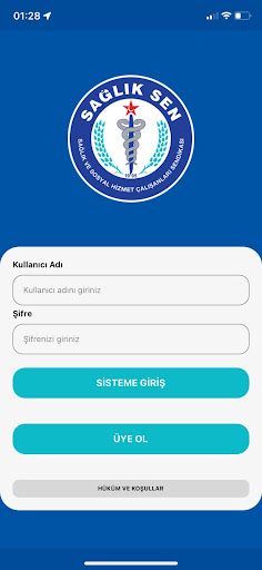 Android application Sağlık-Sen Otomasyon screenshort