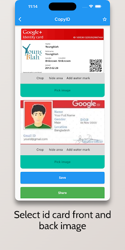 CopyID: Securely Share Your ID Screen 2