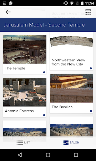 Android application The Israel Museum, Jerusalem screenshort