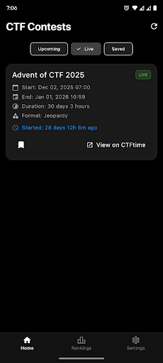 CTF Notify - Never Miss a CTF