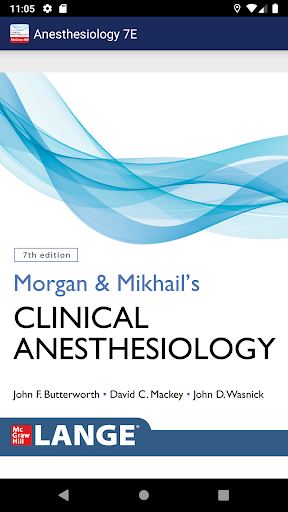 Android application Clinical Anesthesiology, 7/E screenshort