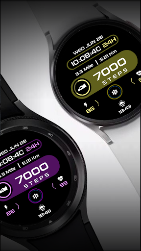 Step Up - Digital Watchface Screen 2