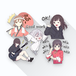 Cover Image of ダウンロード Chat Sticker WA Menhera Chan WAStickerApps 1.0 APK
