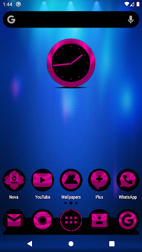 Android application Oreo Pink Icon Pack screenshort
