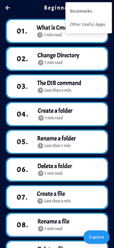 Full Cmd Command Prompt List Screen 3