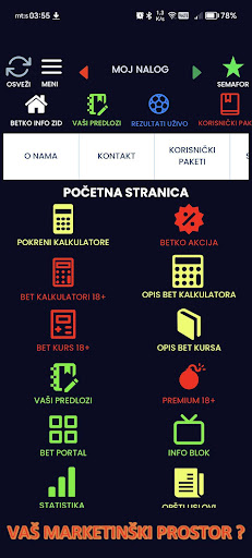 BETKO Screen 2