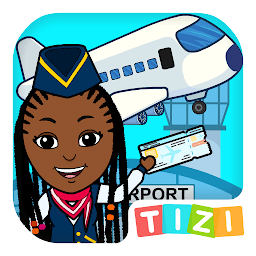 Hình ảnh biểu tượng của Sân bay Tizi: Máy bay