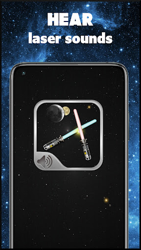Android application Audio effects of laser swords screenshort